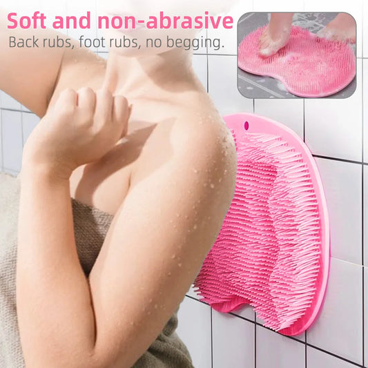 Shower Scrubber Mat For Deep Cleaning (pack of 2)