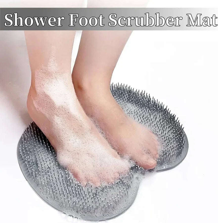 Shower Scrubber Mat For Deep Cleaning (pack of 2)