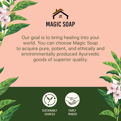Handmade Magic Soaps For Skin Glow and Tan remover (pack of 2)